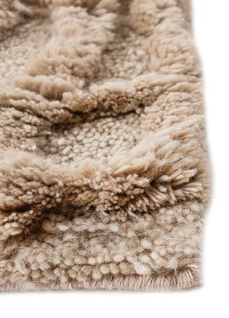 Tapete de lã - 240 x 170 cm - creme