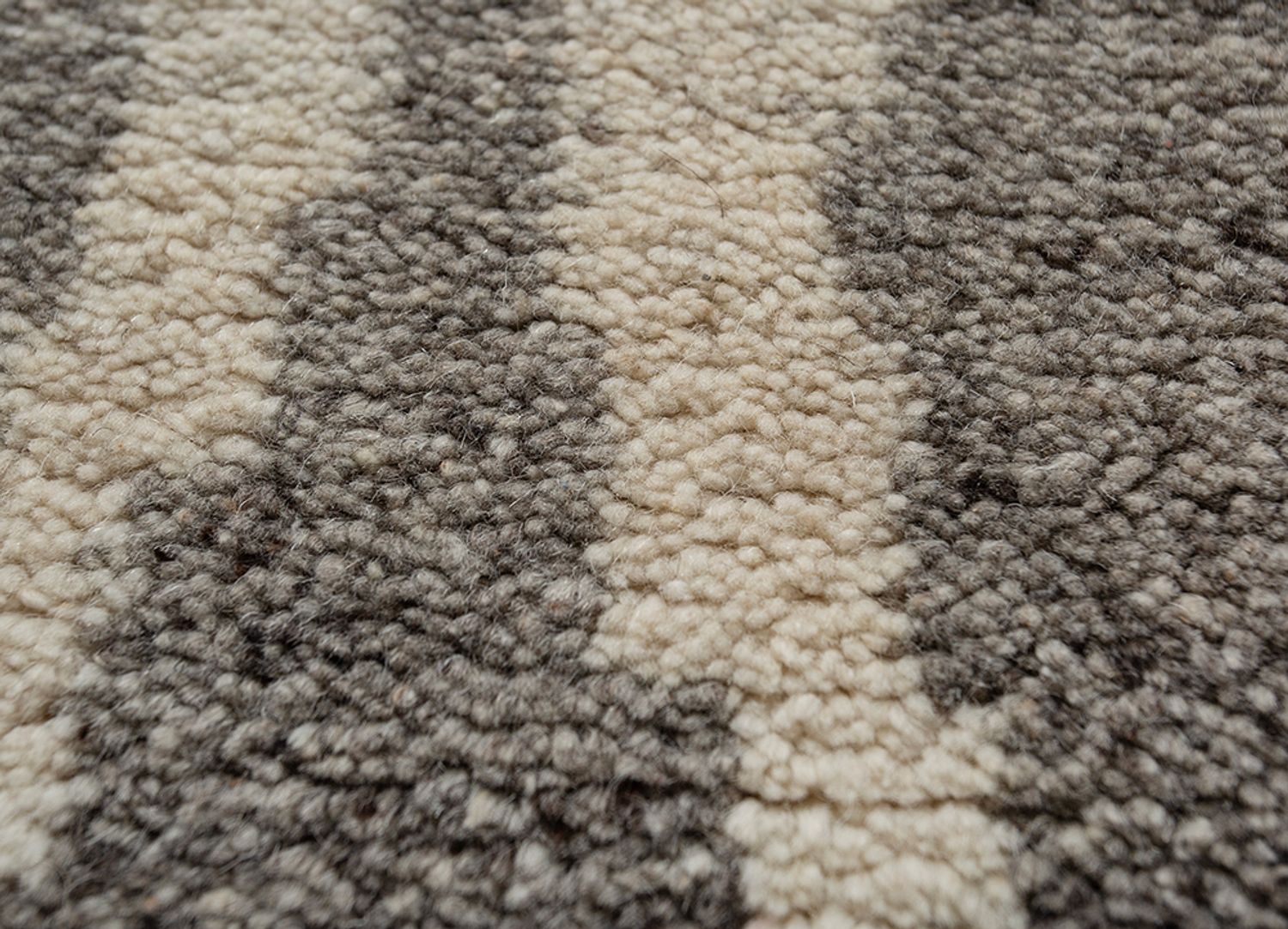 Tapis en laine - 90 x 60 cm - crème