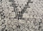 Alfombra de lana - 90 x 60 cm - beige