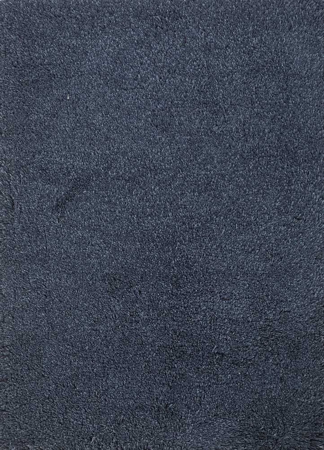 Alfombra de lana - 90 x 60 cm - azul oscuro