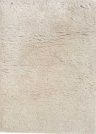 Alfombra de lana - 90 x 60 cm - beige