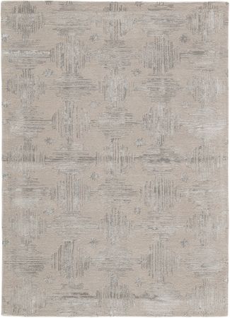 Tapis en laine - 180 x 120 cm - gris clair