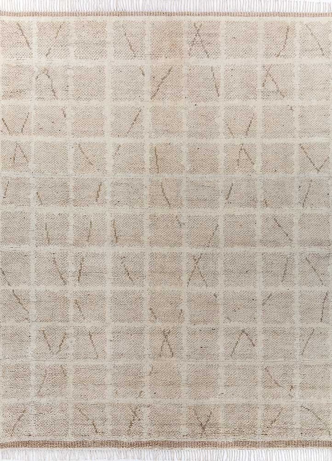 Wollteppich - 300 x 240 cm - creme