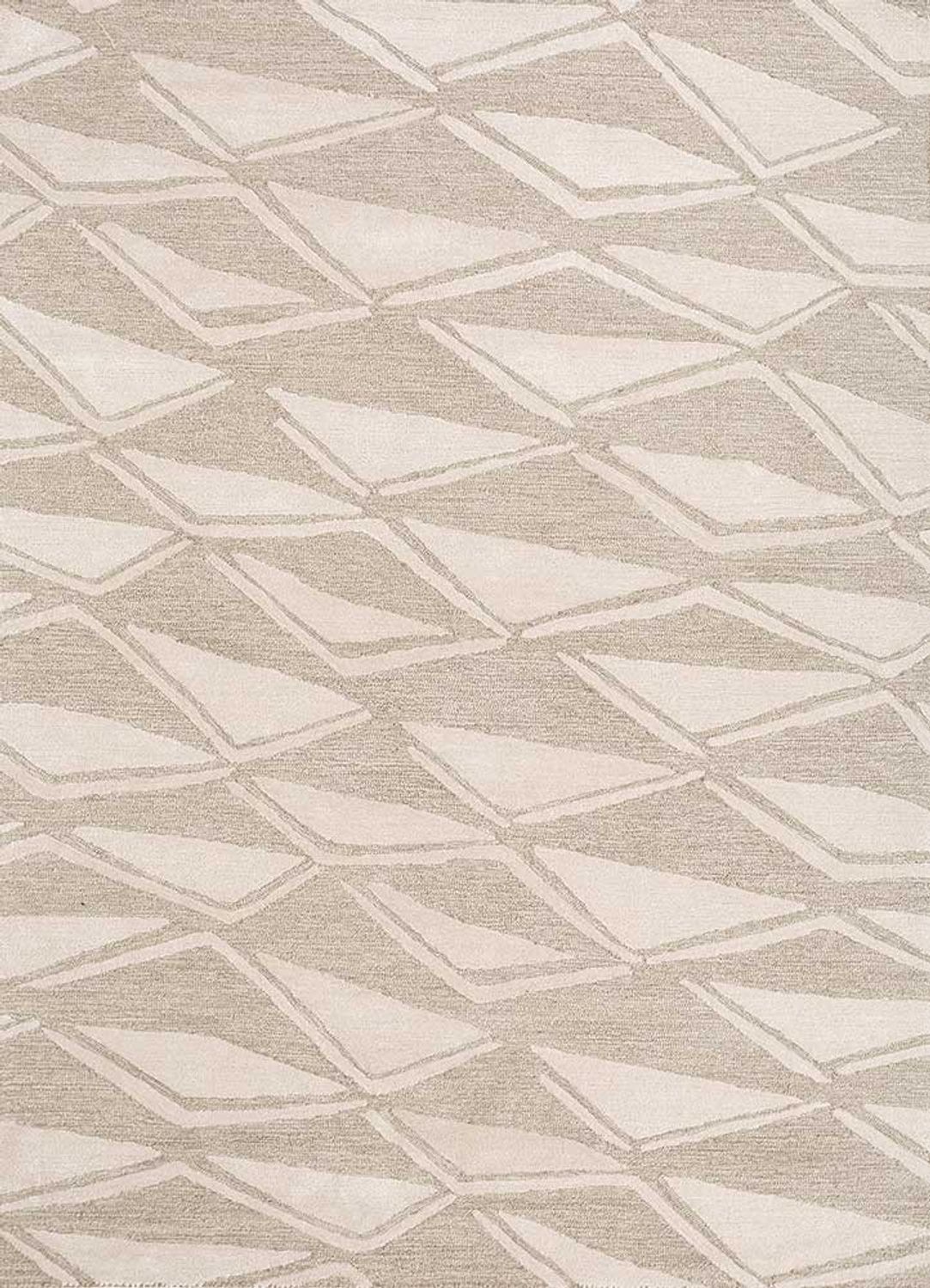 Uldtæppe - 270 x 180 cm - lys beige