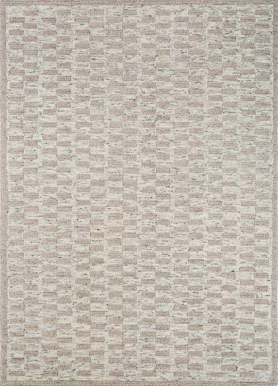 Wollteppich - 240 x 150 cm - creme