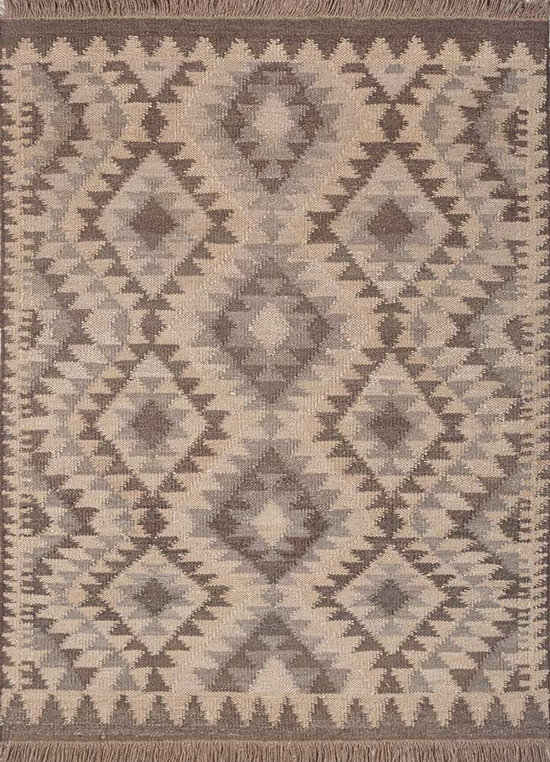 Wollteppich - 240 x 150 cm - beige