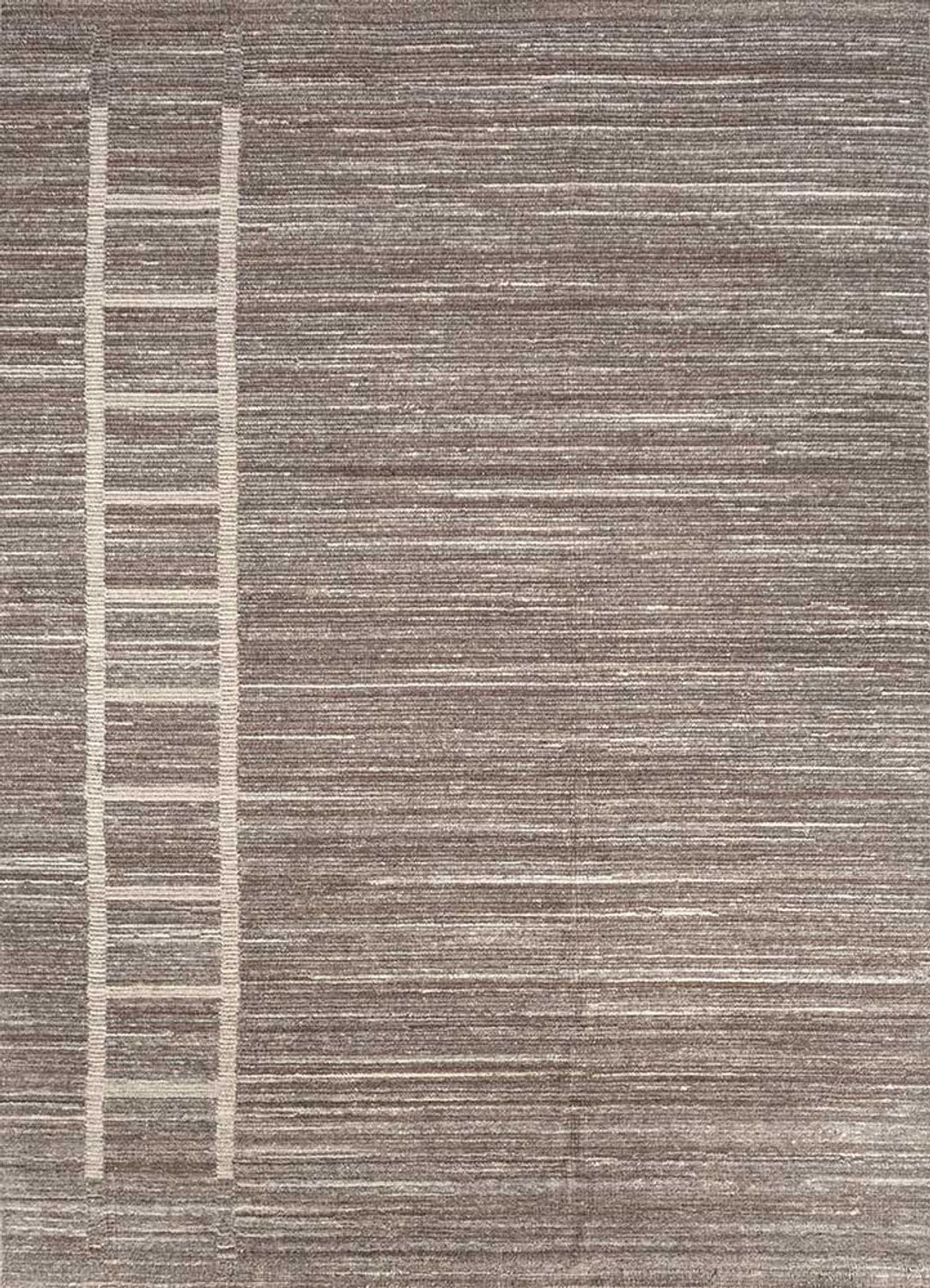 Wollteppich - 270 x 180 cm - dunkelbeige