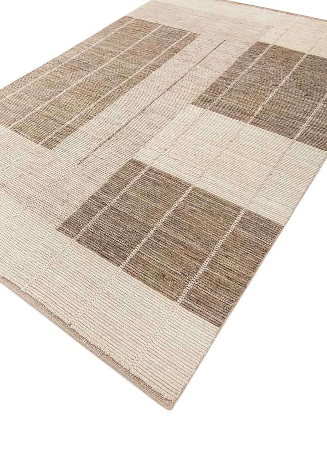 Wollteppich - 270 x 180 cm - beige