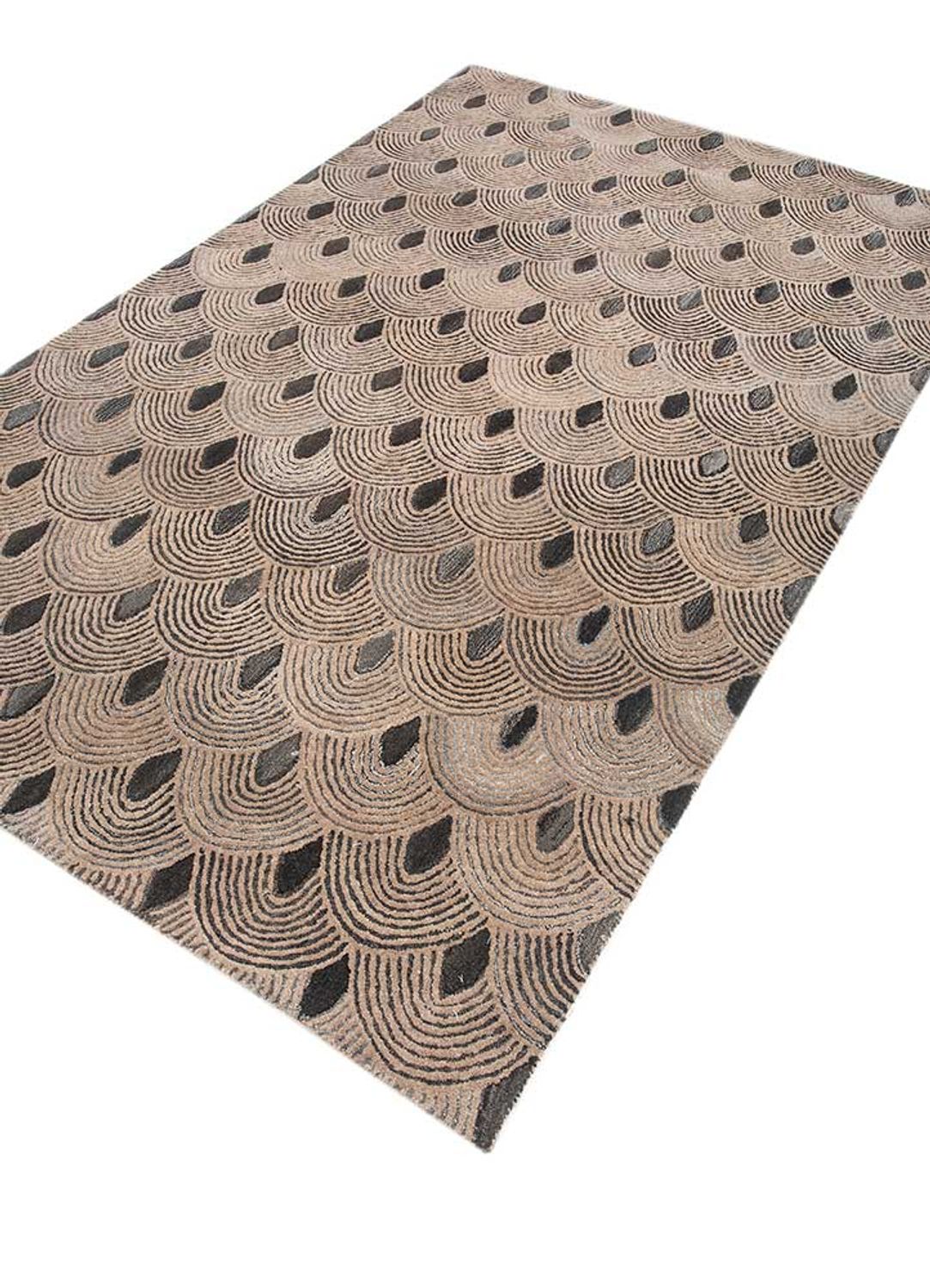 Tapis en laine - 240 x 150 cm - beige