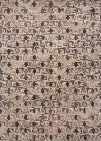 Alfombra de lana - 240 x 150 cm - beige