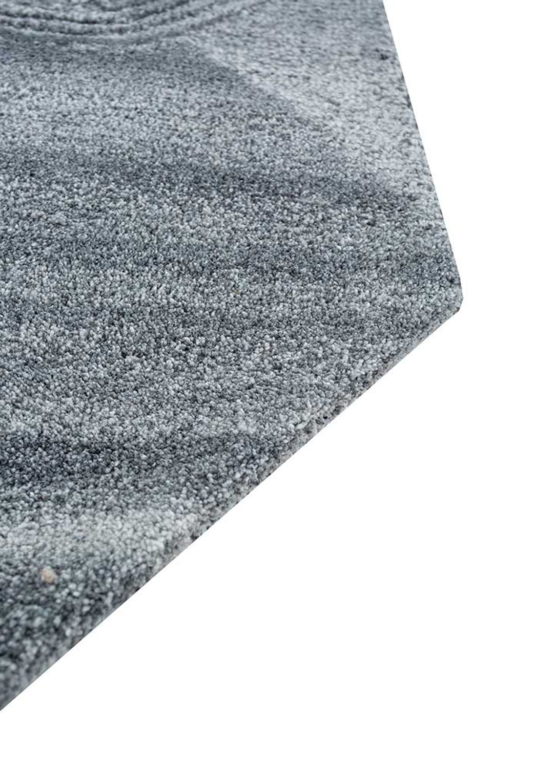 Tapis en laine originale  - 270 x 180 cm - gris