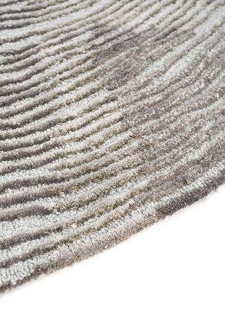 Vlněný koberec kulatý  - 180 x 180 cm - vícebarevné