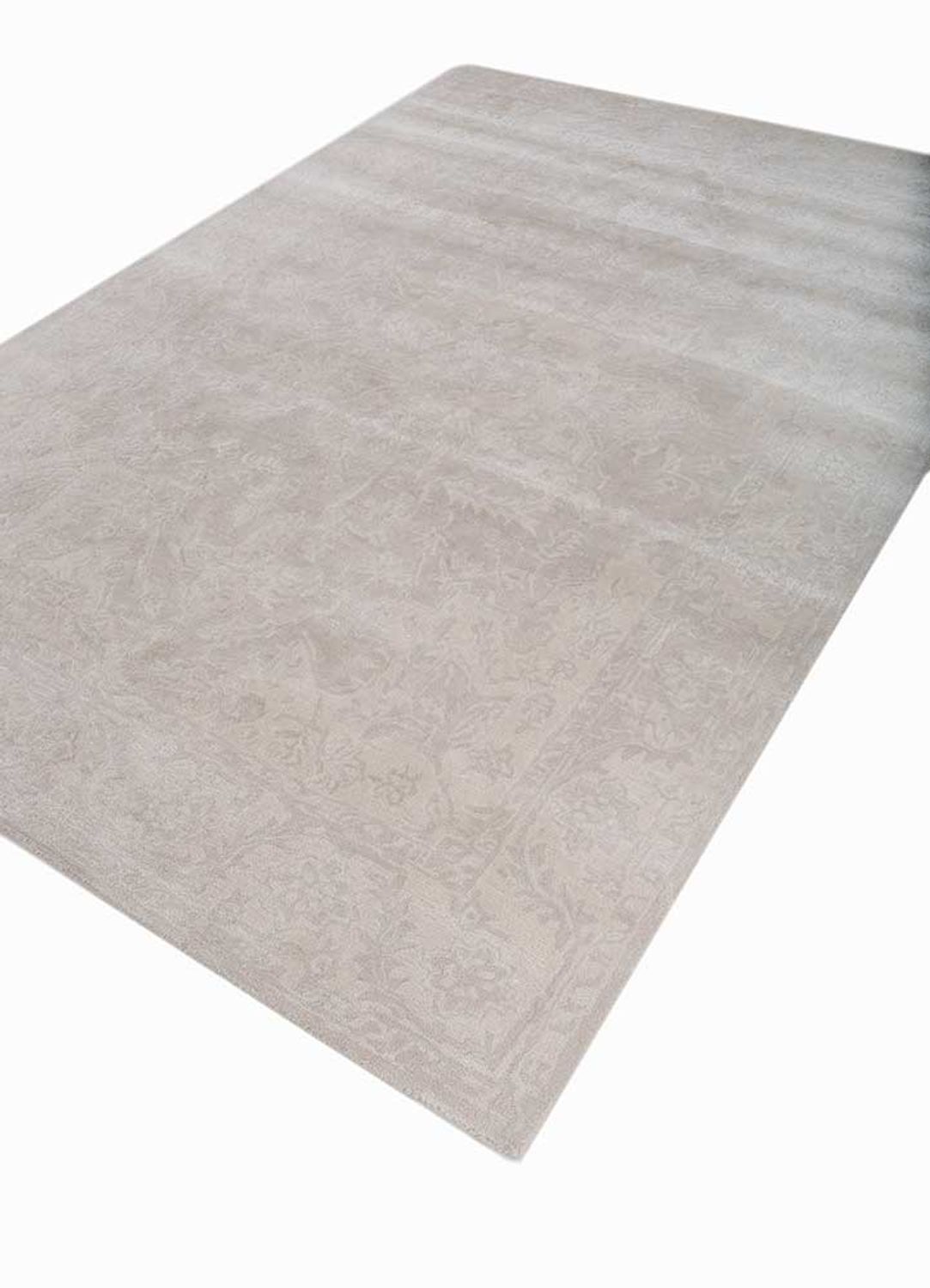 Alfombra de lana - 270 x 180 cm - plata