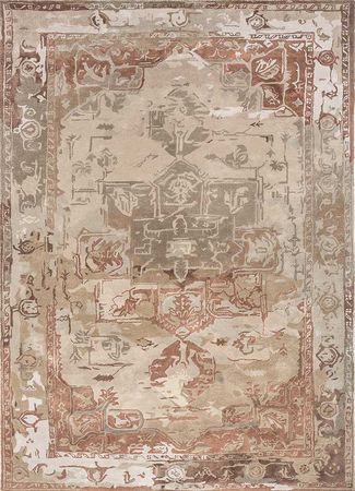 Tapis en laine - 270 x 180 cm - beige