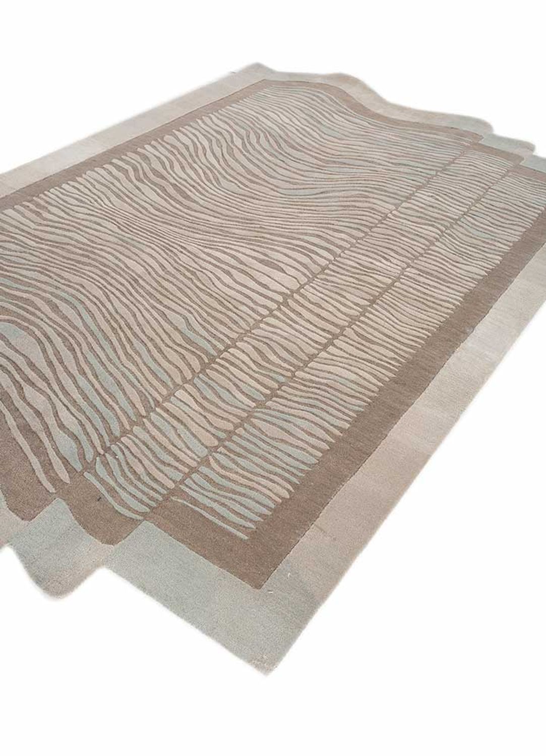 Tapis en laine originale  - 270 x 180 cm - sable