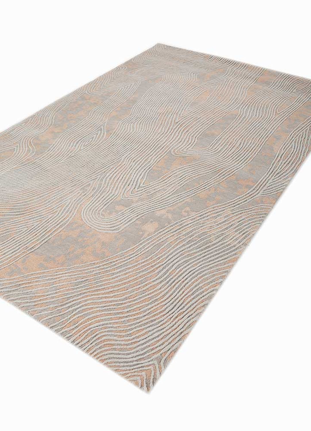 Wollen tapijt - 240 x 150 cm - donker beige