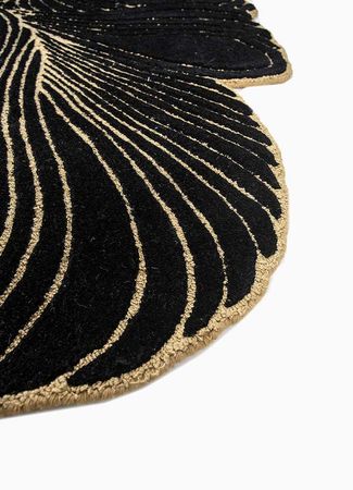 Designer Rug other shape  - 180 x 160 cm - anthracite