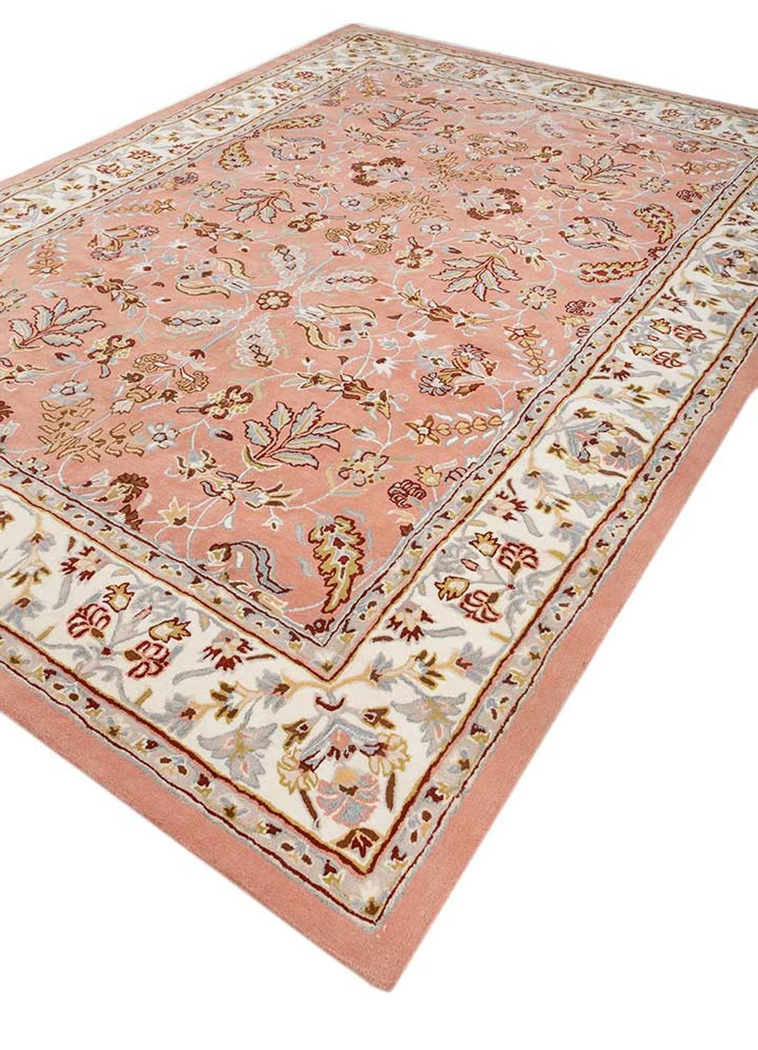 Alfombra de lana - 338 x 245 cm - naranja