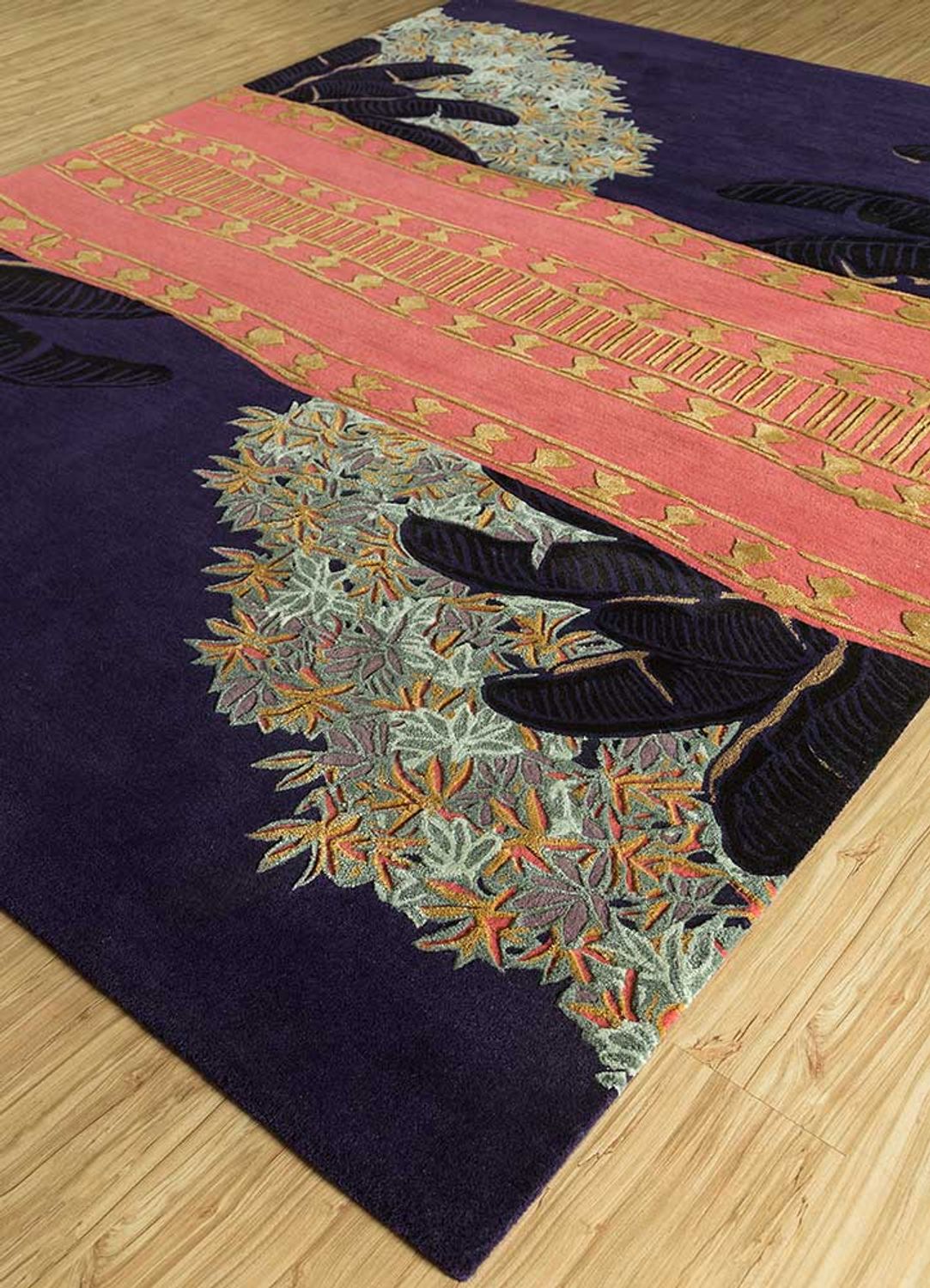 Alfombra de lana - 300 x 240 cm - multicolor