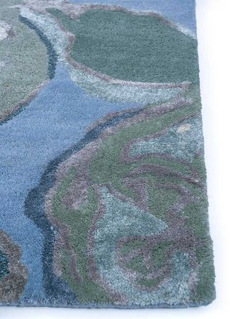 Tapete de lã - 240 x 150 cm - multicolorido