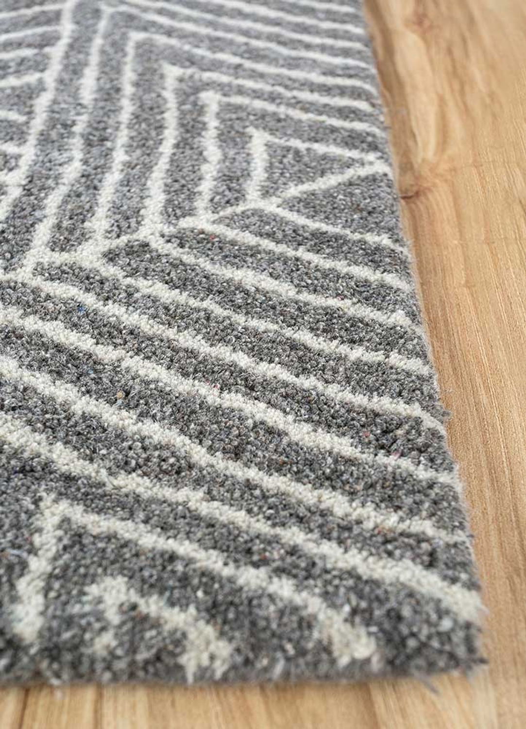 Tapis en laine - 240 x 150 cm - sable