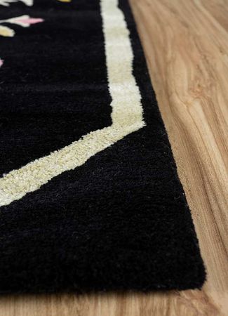 Dywan wełniany - 270 x 180 cm - wielokolorowy