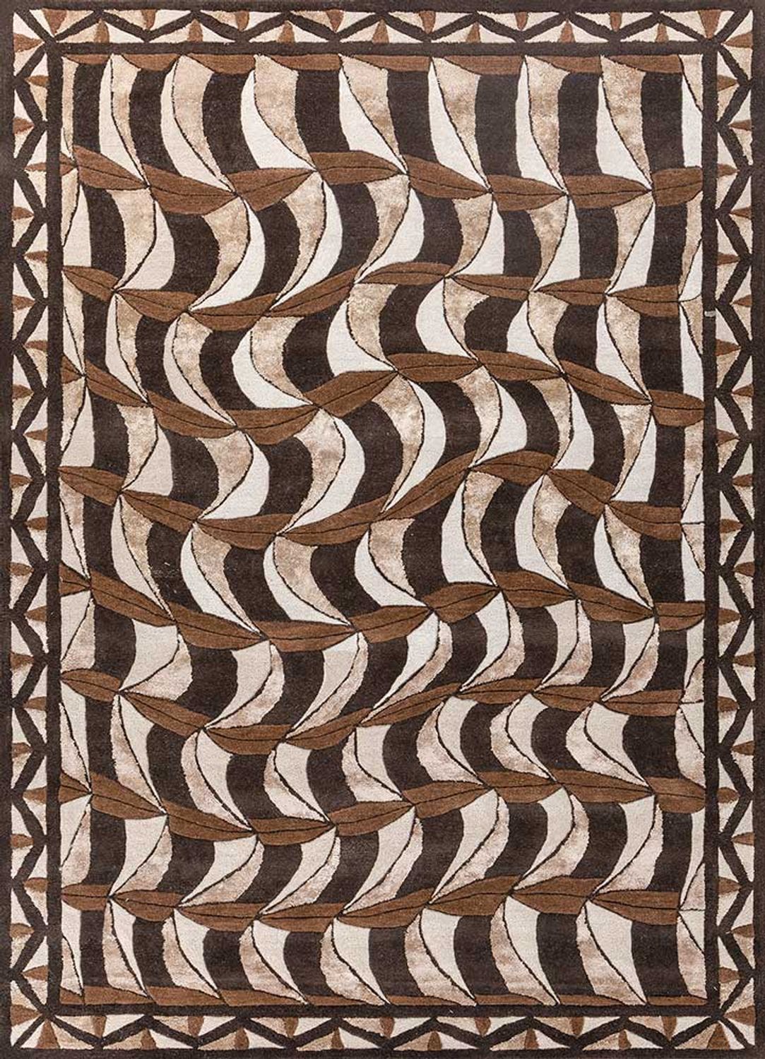 Alfombra de lana - 270 x 180 cm - beige