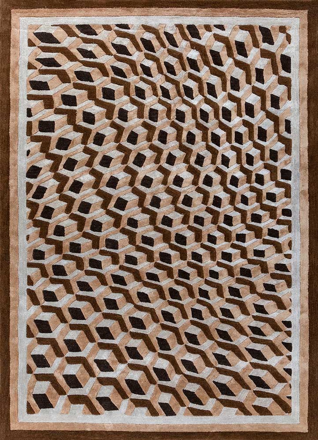 Tapis en laine - 270 x 180 cm - beige