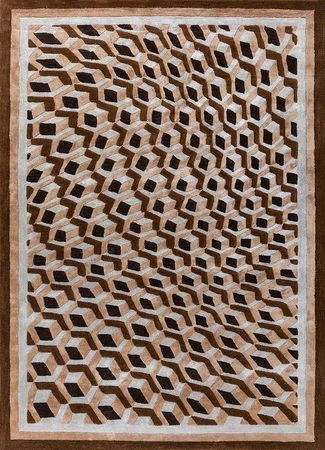 Alfombra de lana - 270 x 180 cm - beige