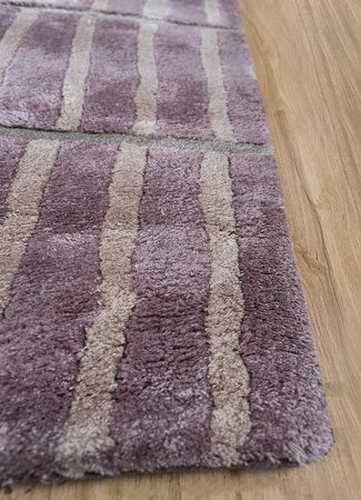 Designermatta - 270 x 180 cm - lila