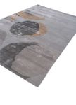 Alfombra de lana - 240 x 150 cm - gris