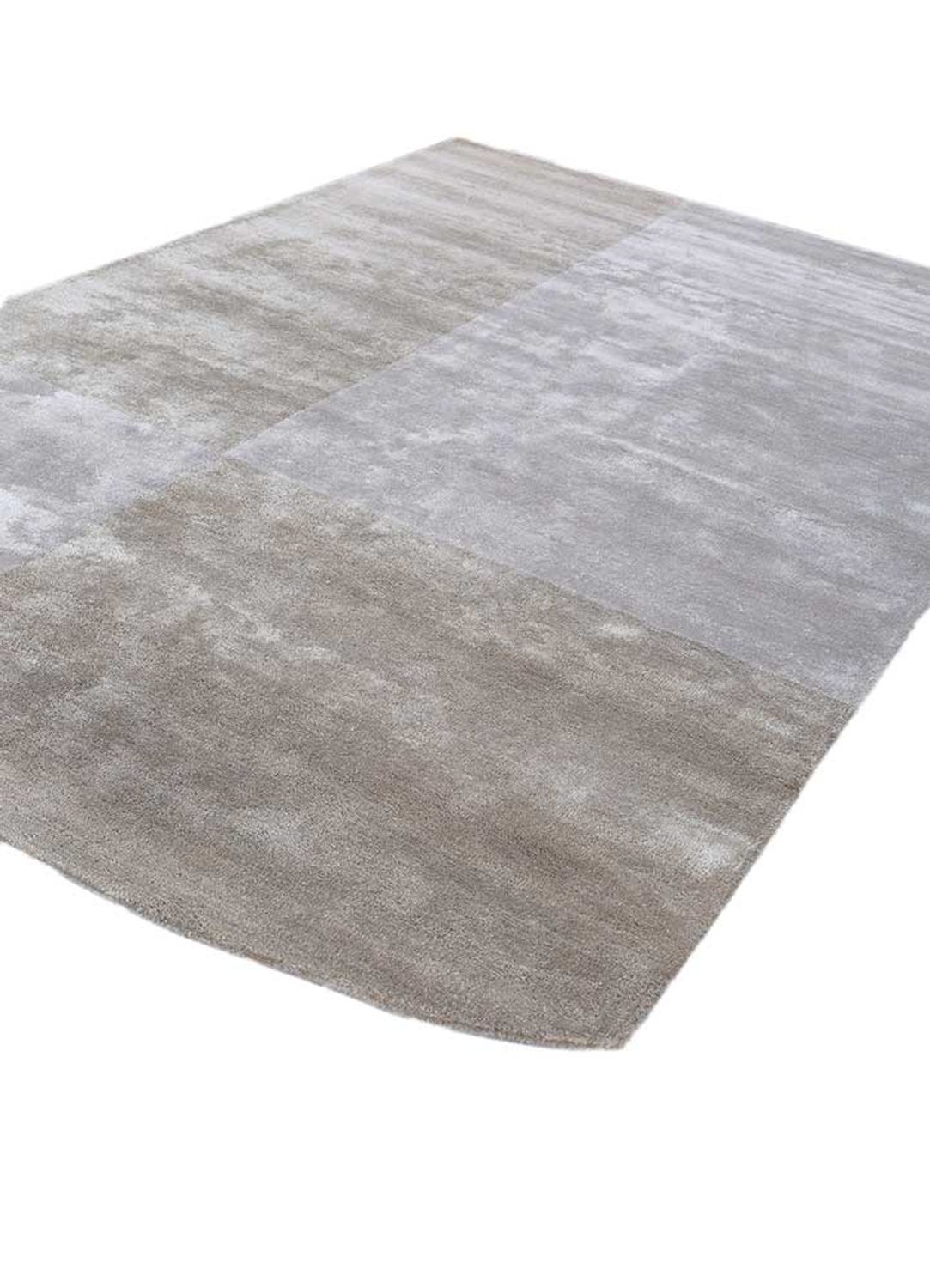 Tapis design originale  - 240 x 150 cm - gris clair