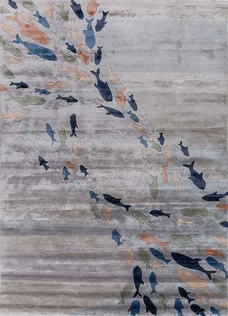 Designer Rug - 240 x 150 cm - multicolored