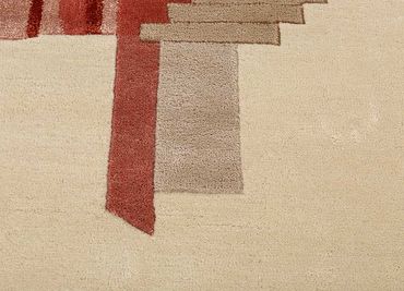 Tapete de lã - 240 x 150 cm - multicolorido