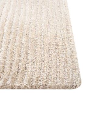 Tapete de lã - 270 x 180 cm - preto e branco