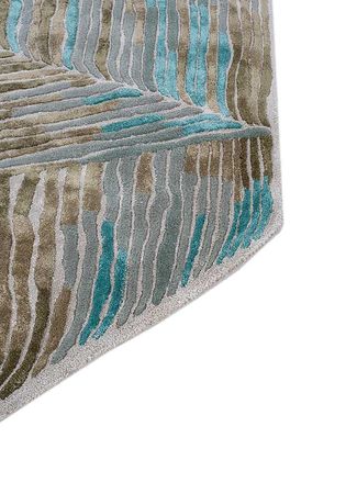 Tapete de desenhador forma especial  - 270 x 180 cm - azul