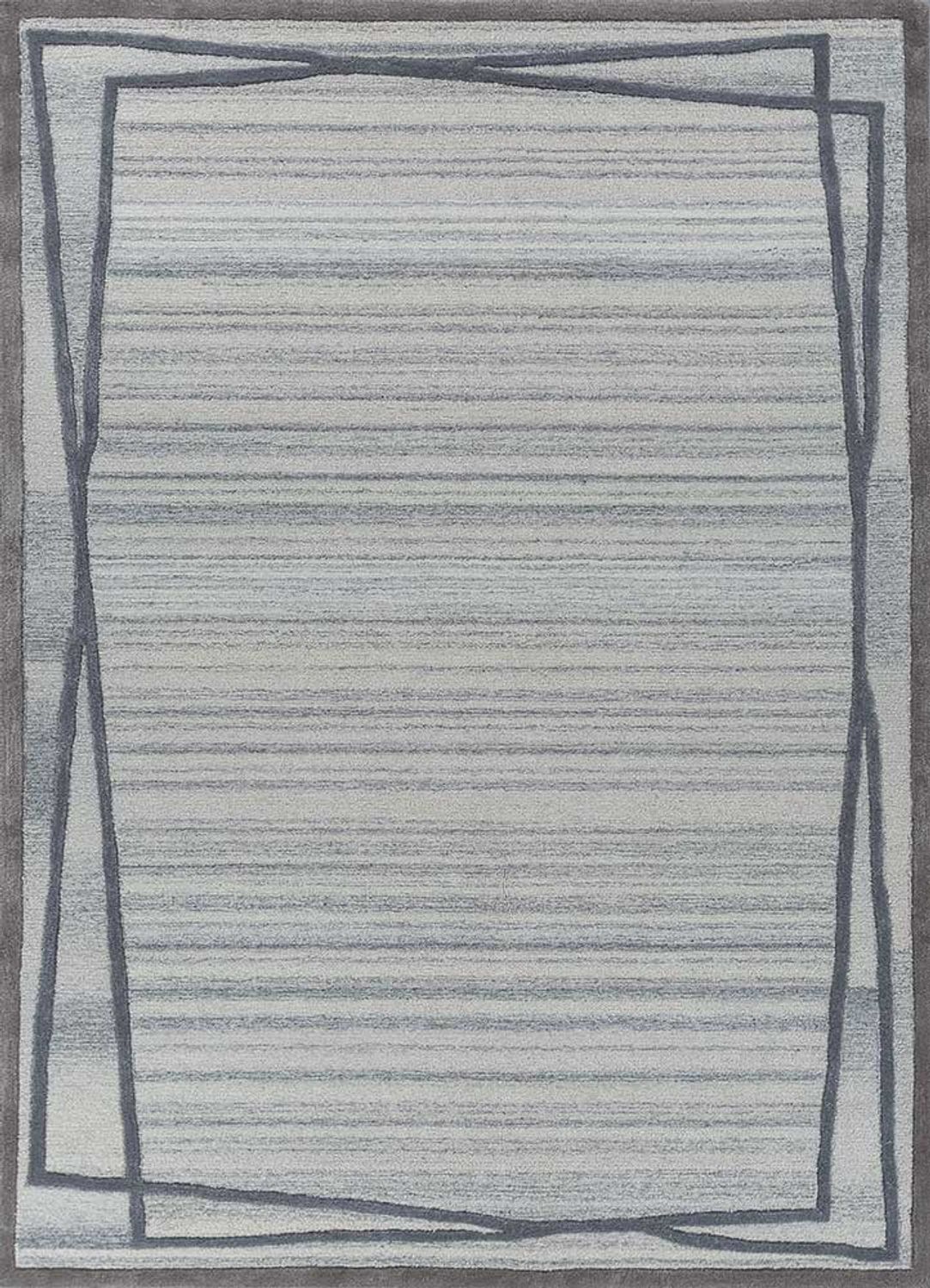 Tapis en laine - 270 x 180 cm - gris