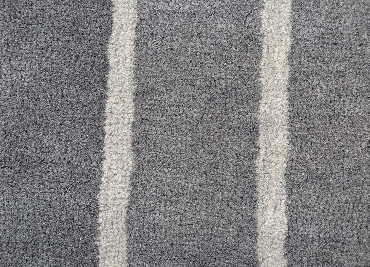 Alfombra de lana - 240 x 150 cm - gris