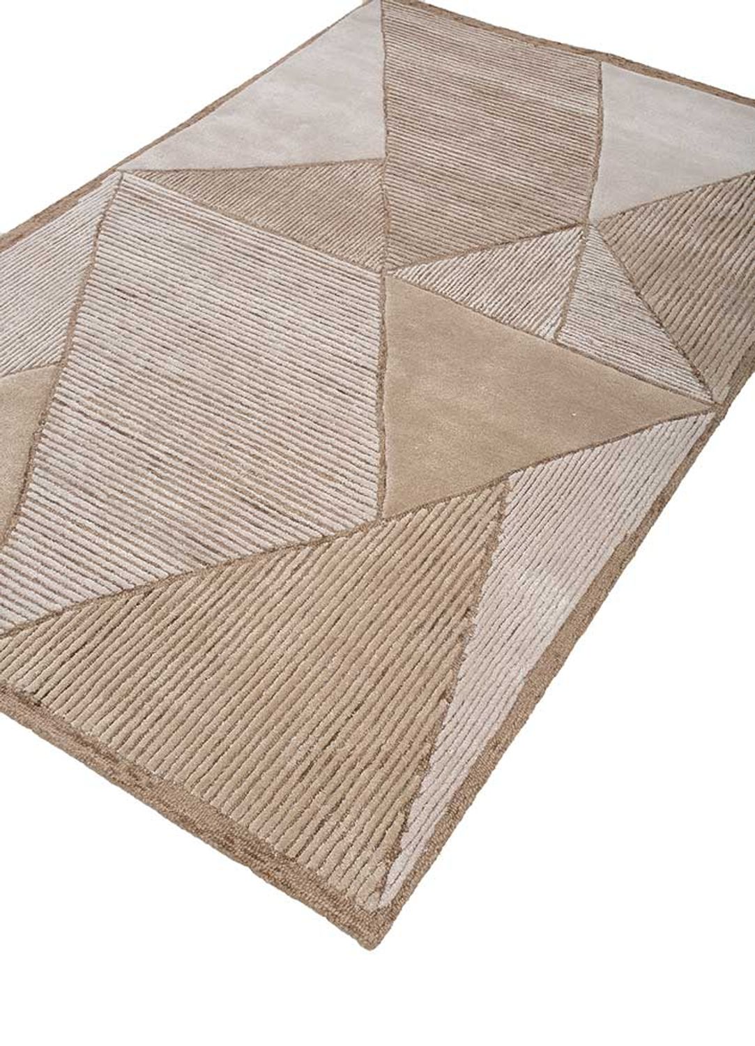 Alfombra de lana - 240 x 150 cm - beige