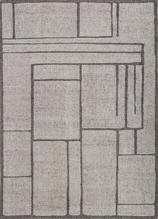 Wollteppich - 240 x 150 cm - beige