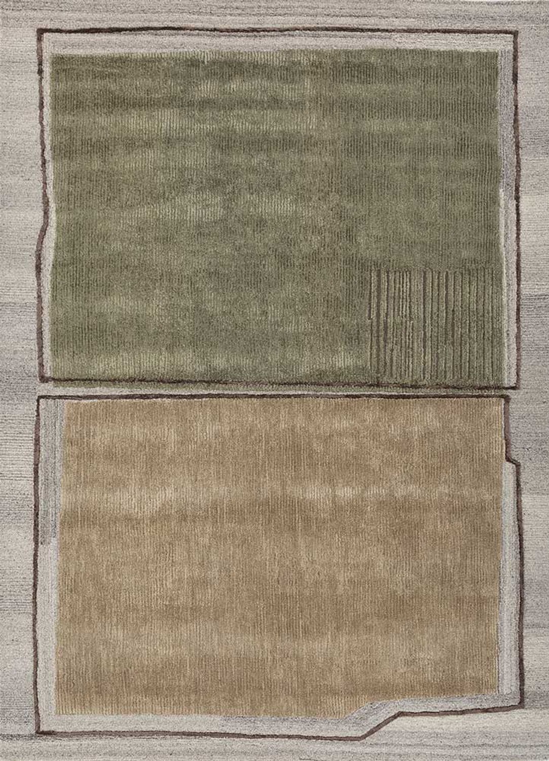 Wollteppich - 270 x 180 cm - beige