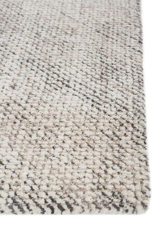 Dywan wełniany - 240 x 150 cm - kremowy