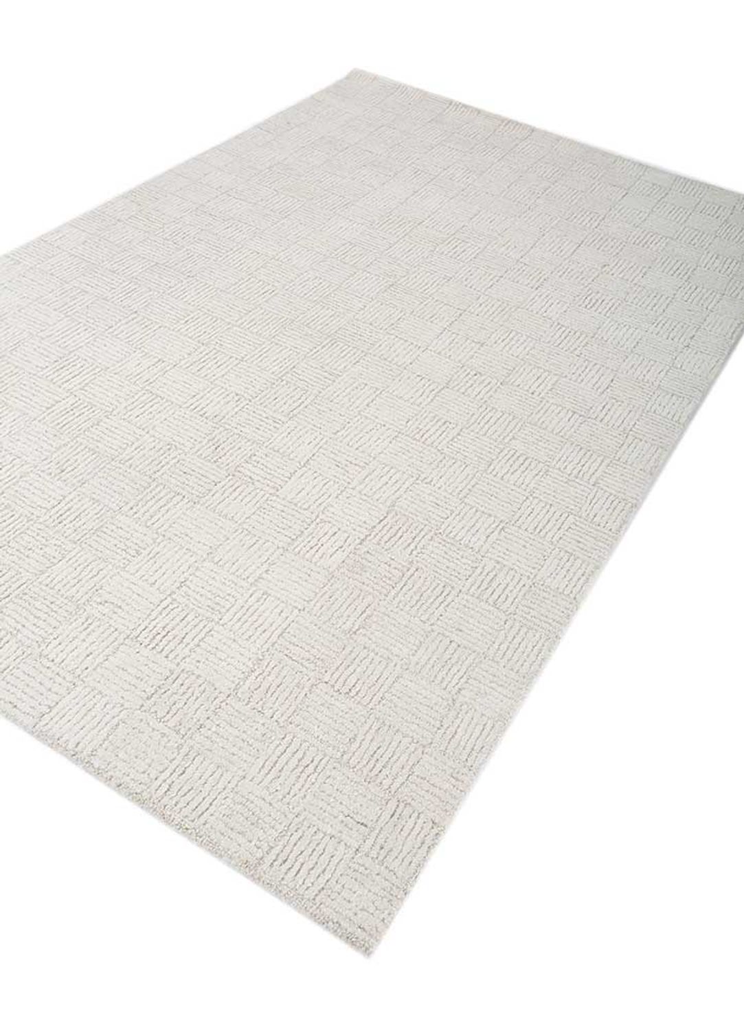 Tapis en laine - 240 x 150 cm - crème