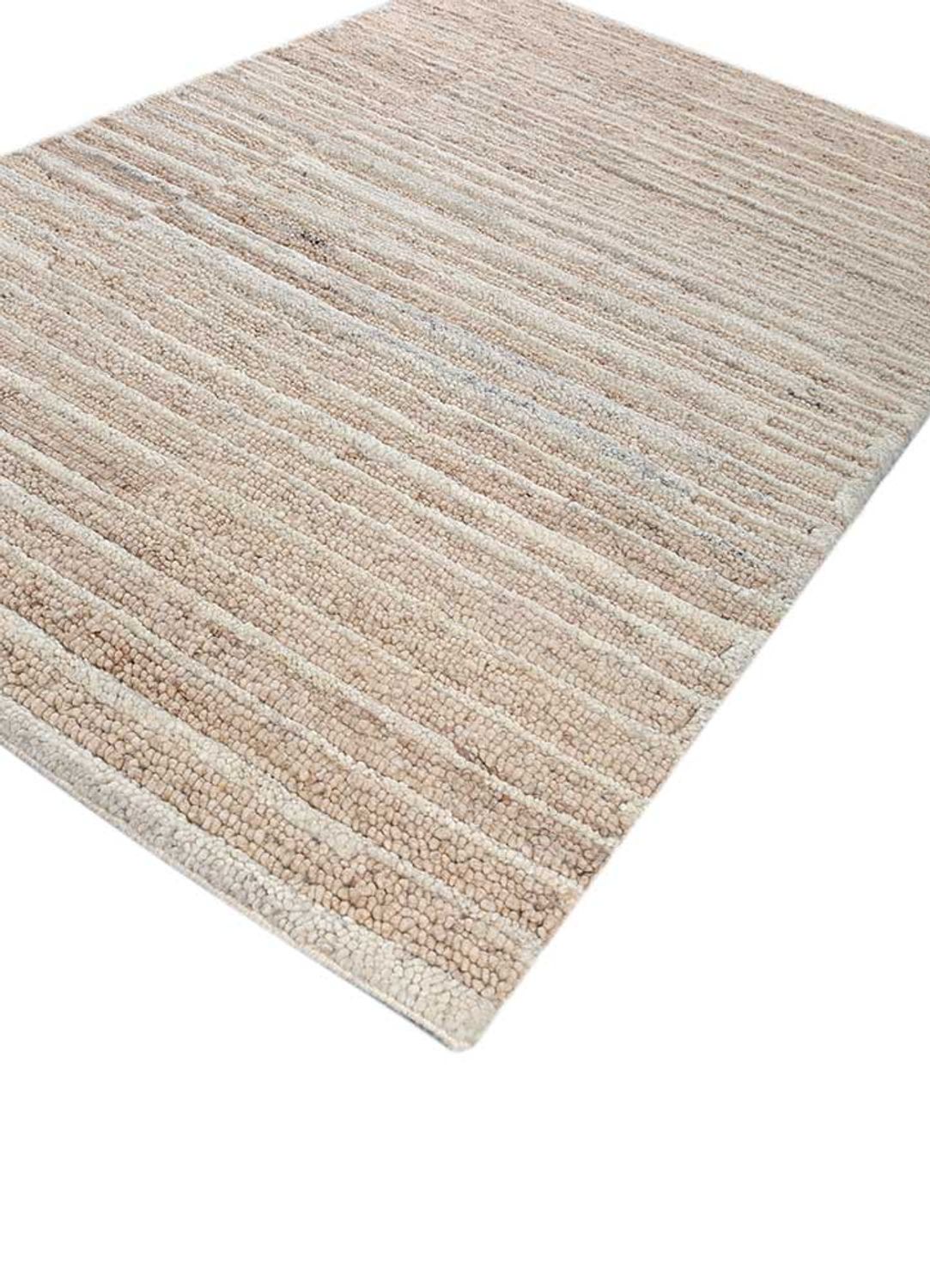 Wollteppich - 240 x 150 cm - beige