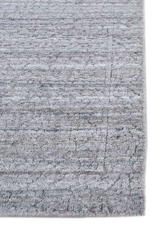 Viscose tapijt - 120 x 75 cm - grijs