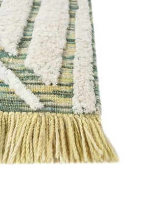 Ullteppe - 210 x 150 cm - grønn