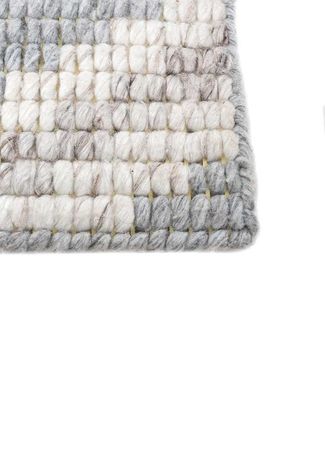 Tapijt - 90 x 60 cm - zilver