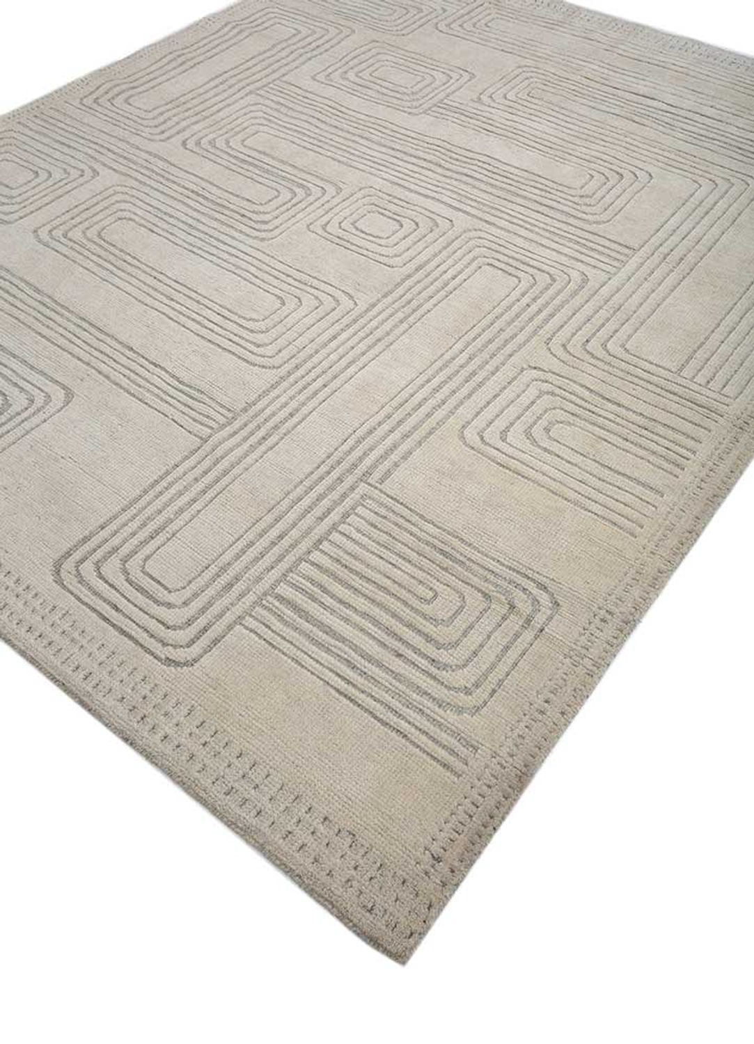 Alfombra de lana - 300 x 240 cm - crema