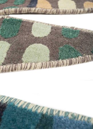 Wool Rug other shape  - 300 x 240 cm - multicolored