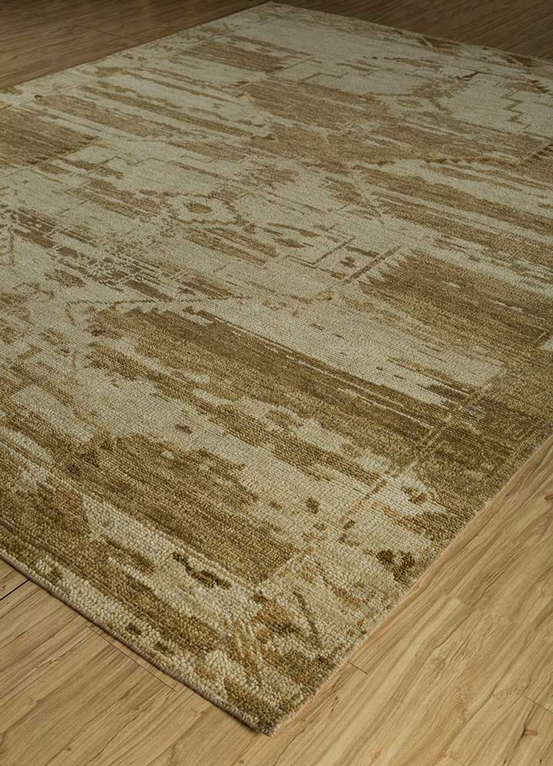 Alfombra de lana - 300 x 240 cm - oro